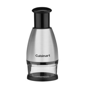 Cuisinart Chopper, Stainless Steel/Black, CTG-00-SCHP, 8.2" x 3.9" x 3.9"