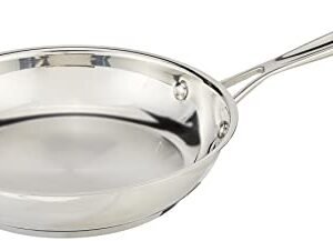 Cuisinart 722-20 8-Inch Chef's-Classic-Stainless-Cookware-Collection, 8", Open Skillet