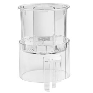 DLC-018BGTXT (DLC-018BGTXT-1) Large Pusher and Sleeve Assembly Fit for Food Processors, Compatible with Cuisinart Tritan Custom Food Processor DFP-11, DLC-8S, DLC-8SY, DFP-11 Deluxe 11,DLC -5,DLC-7FPC