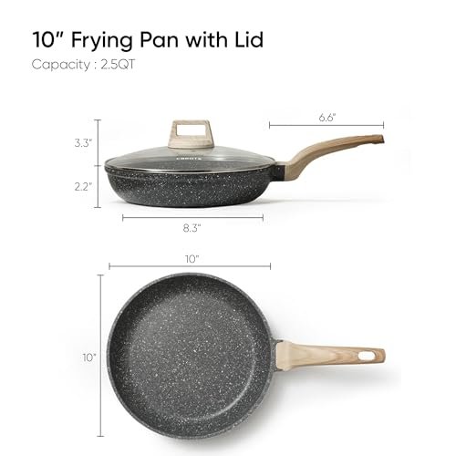 Is the CAROTE Non Stick Frying Pan Skillet a Kitchen Must-Have? Review Inside! - Image 2
