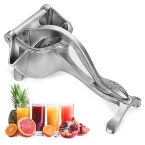 Aluminum Alloy Fresh Fruit Juice Extractor - Juice Squeezer Handheld, Ergonomic Grip, Easy to Use, 9.8" Length Hand Juicer Squeezer with 0.6L Capacity, Efficient Extraction of Citrus, and Other Fruits