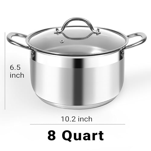 Is the Kirecoo Stainless Steel Stock Pot Worth Your Kitchen Space? Review Inside! - Image 2