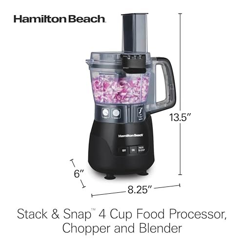 Hamilton Beach Stack & Snap 4-Cup Mini Food Processor Review: A Cook's Essential - Image 8