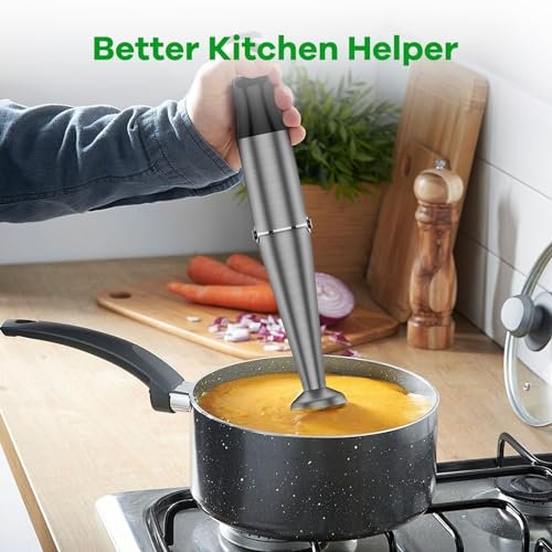 The Immersion Blender Handheld Corded Set Review: A Cook’s Essential for Smoothies - Image 6