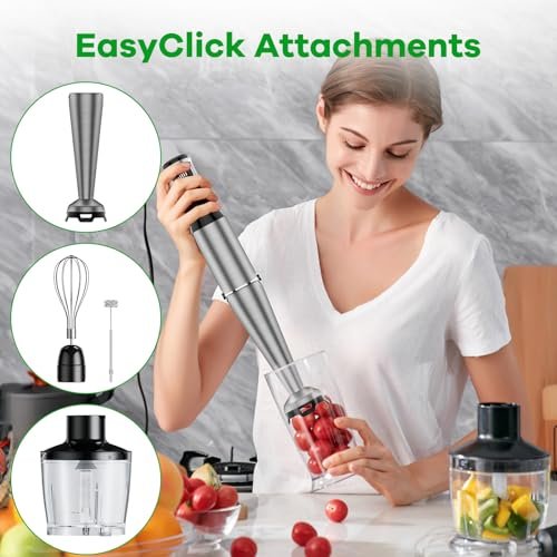 The Immersion Blender Handheld Corded Set Review: A Cook’s Essential for Smoothies - Image 4