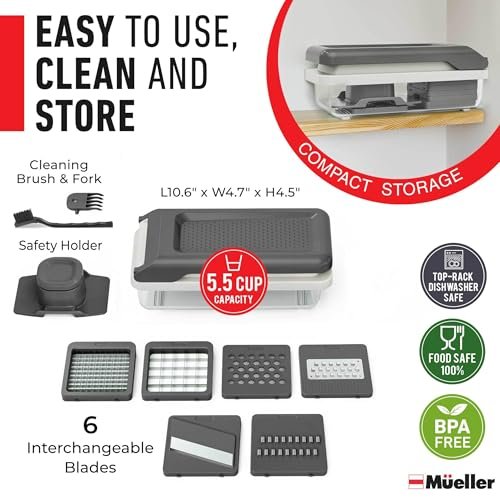 Mueller Vegetable Chopper Mandoline Slicer Review: A Kitchen Game Changer - Image 6