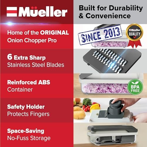 Mueller Vegetable Chopper Mandoline Slicer Review: A Kitchen Game Changer - Image 2