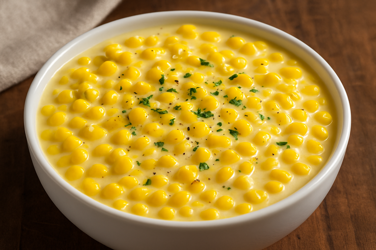 creamed corn