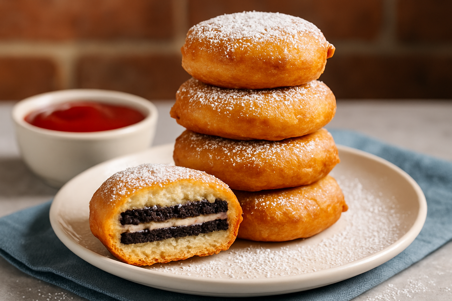 fried oreos