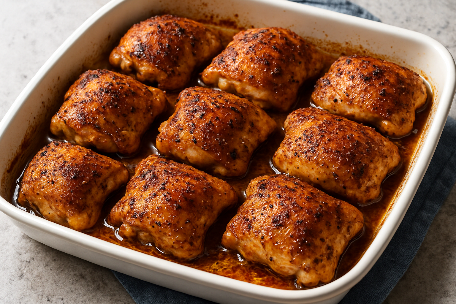 baked chicken thighs