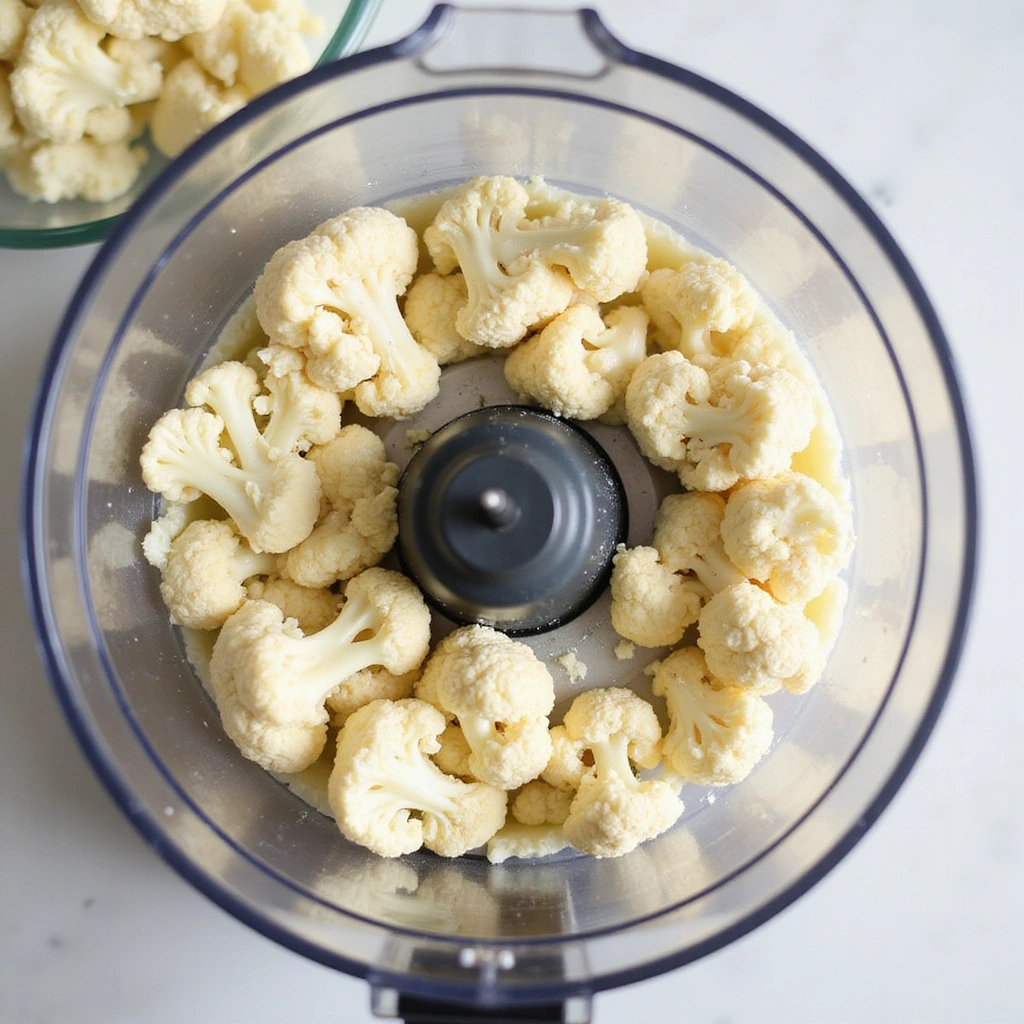 Keto-Friendly Cauliflower Pizza Crust: Guilt-Free and Delicious - Step 1: Prepare Cauliflower