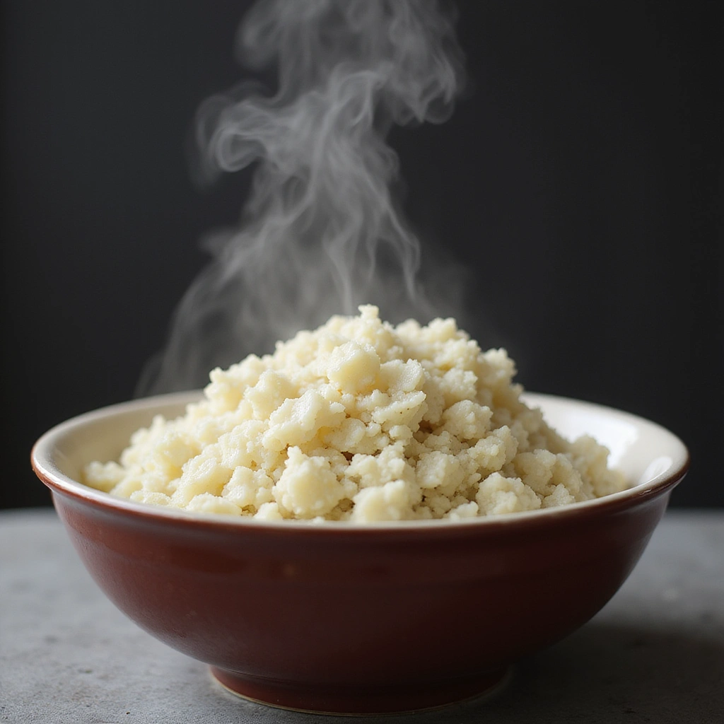 Keto-Friendly Cauliflower Pizza Crust: Guilt-Free and Delicious - Step 2: Cook Cauliflower