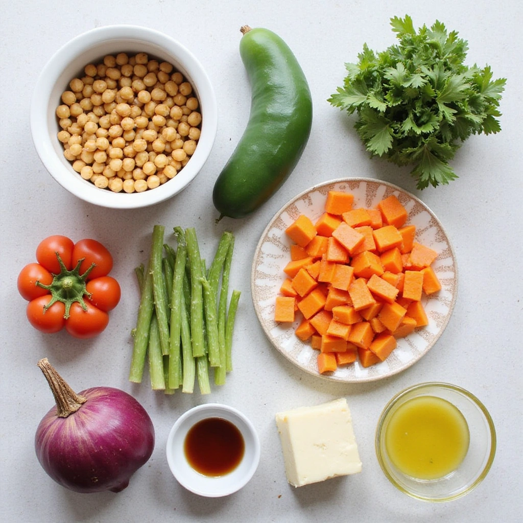 Mediterranean Chickpea Salad: Healthy, Colorful, and Full of Flavor - Step 1: Prepare Ingredients