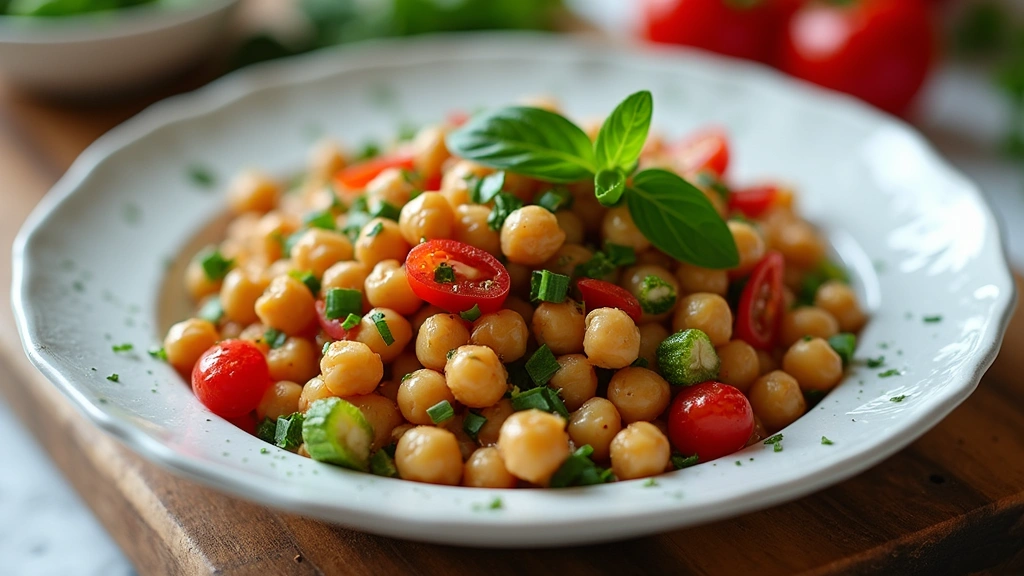 Mediterranean Chickpea Salad: Healthy, Colorful, and Full of Flavor