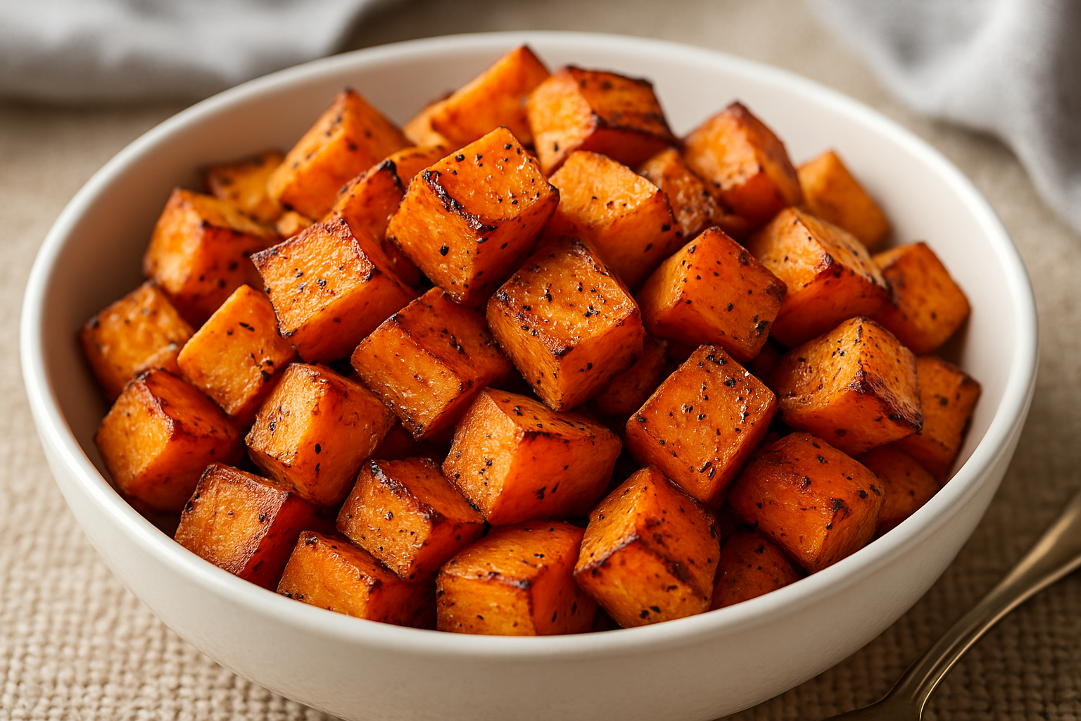 roasted sweet potatoes