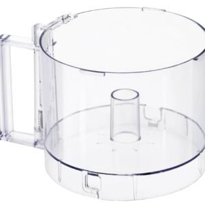Top with 4 Locking Tabs FP-631AGTXT-1 Food Processor Work Bowl 7-Cup Compatible with Cuisinart DLC-10 Series DLC-10, DLC-10P, DLC-10SY, DLC-10SYP1, DLC-5,DFP-7,Fits DLC-117BGTXT1 Work Bowl Cover