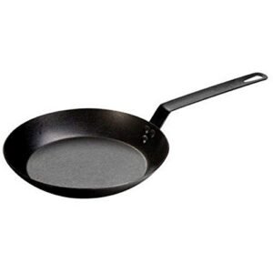 Lodge Pre-Seasoned Carbon Steel Skillet - Use in the Oven, on the Stove, on the Grill, or Over a Campfire - 10 Inch