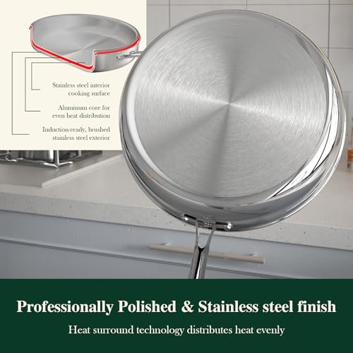 Is the 12 Inch Tri-Ply Stainless Steel Frying Pan Worth It? A Review for Home Cooks - Image 9