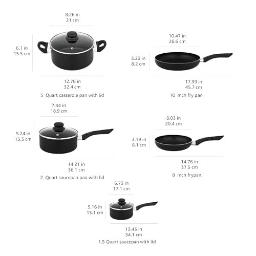 Amazon Basics Non Stick Kitchen Cookware Set Review: A Cook’s Essential! - Image 3