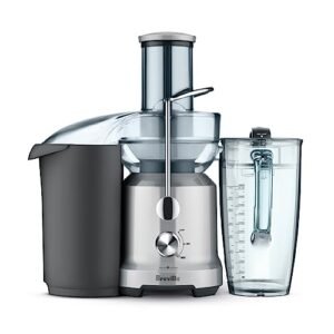 Breville BJE430SIL Juice Fountain Cold, 70 fl oz, Silver