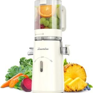 Portable Blender, 360W Personal Blender for Shakes and Smoothies for Kitchen, 24 Oz BPA Free Traveling Juicer Cup and Lid with 6 Blades, White