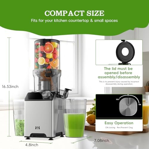 WHUTO Cold Press Juicer Review: The Kitchen Must-Have for Fresh Juice - Image 3