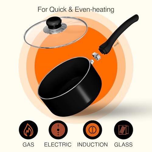 Discover Why Utopia Kitchen Nonstick Saucepan Set is a Cook's Essential - Image 5