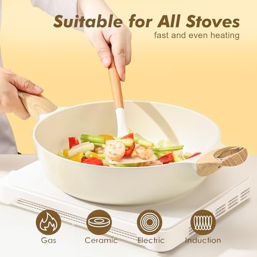 Discover the SENSARTE Ceramic Nonstick Frying Pan: A Cook’s Essential Review - Image 3