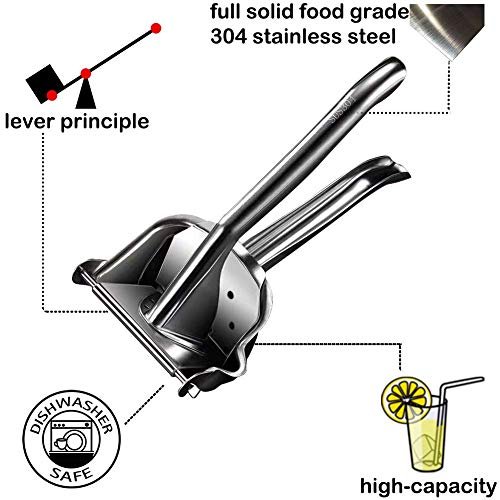 Real Stainless Steel Lemon Squeezer Review: A Kitchen Must-Have for Juicing - Image 3