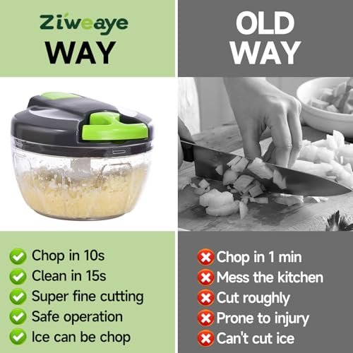 Ziweaye Manual Food Processor Review: A Game-Changer for Home Cooks - Image 2
