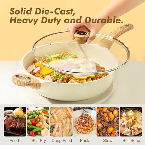 Discover the SENSARTE Ceramic Nonstick Frying Pan: A Cook’s Essential Review - Image 5