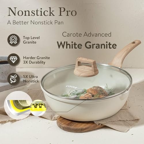 CAROTE 12-Inch Nonstick Deep Frying Pan Review: Is It a Kitchen Must-Have? - Image 7