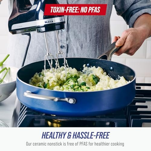 Is the Blue Diamond 5QT Sauté Pan a Kitchen Must-Have for Home Cooks? - Image 4