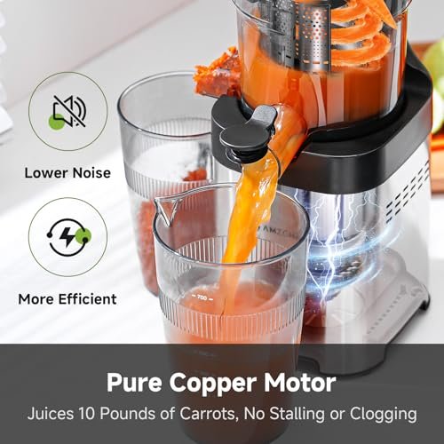 AMZCHEF Cold Press Juicer Review: A Kitchen Must-Have for Fresh Juice - Image 4
