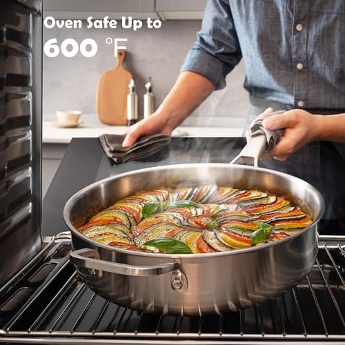 VocVoi 6-Quart Stainless Steel Saute Pan Review: A Must-Have for Your Kitchen - Image 3