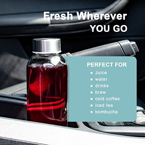 Luxfuel Clear Glass Bottles Review: Perfect for Juicing and Storing - Image 3