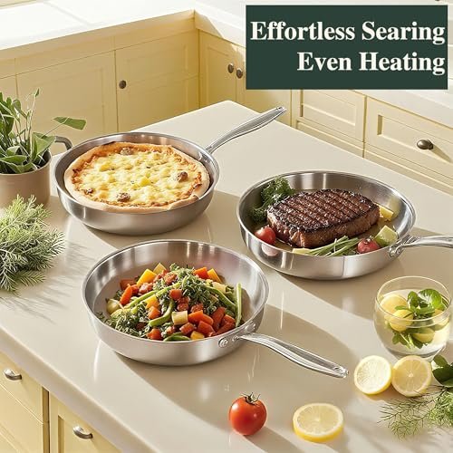 Is the 12 Inch Tri-Ply Stainless Steel Frying Pan Worth It? A Review for Home Cooks - Image 5