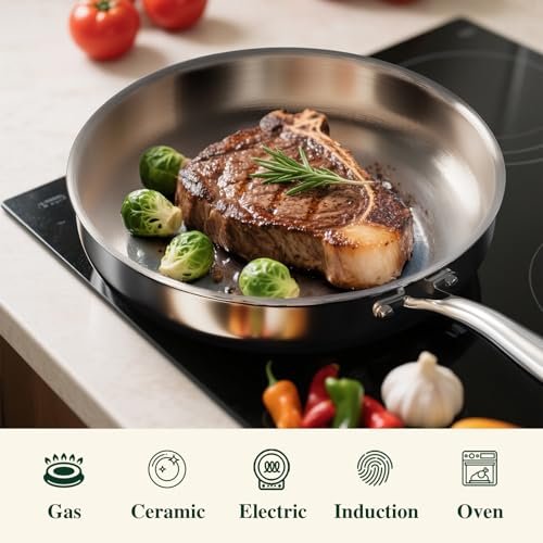 Is the 12 Inch Tri-Ply Stainless Steel Frying Pan Worth It? A Review for Home Cooks - Image 8