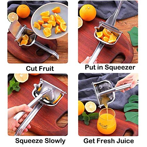 Real Stainless Steel Lemon Squeezer Review: A Kitchen Must-Have for Juicing - Image 4
