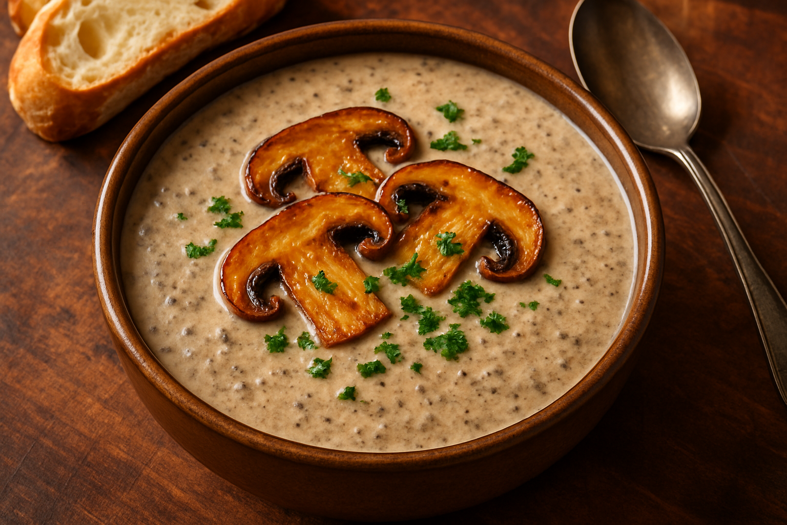 mushroom soup
