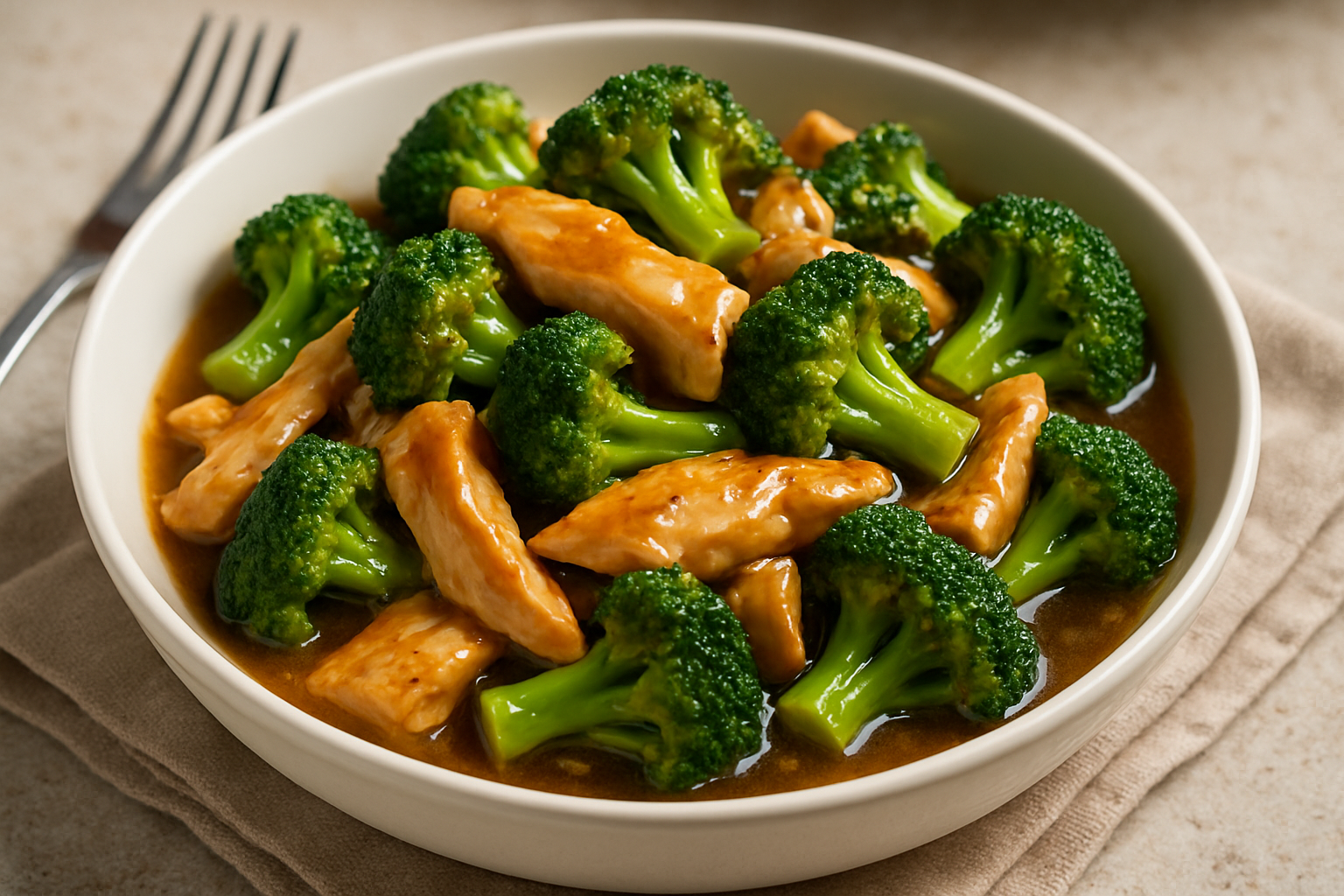 chicken and broccoli