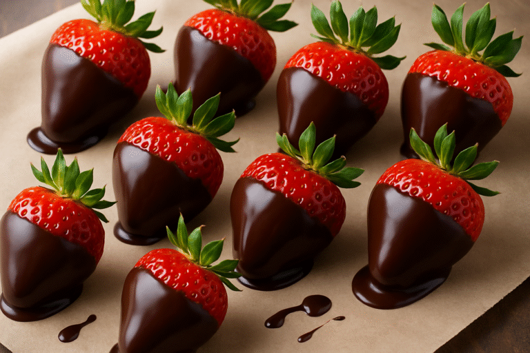 chocolate covered strawberries