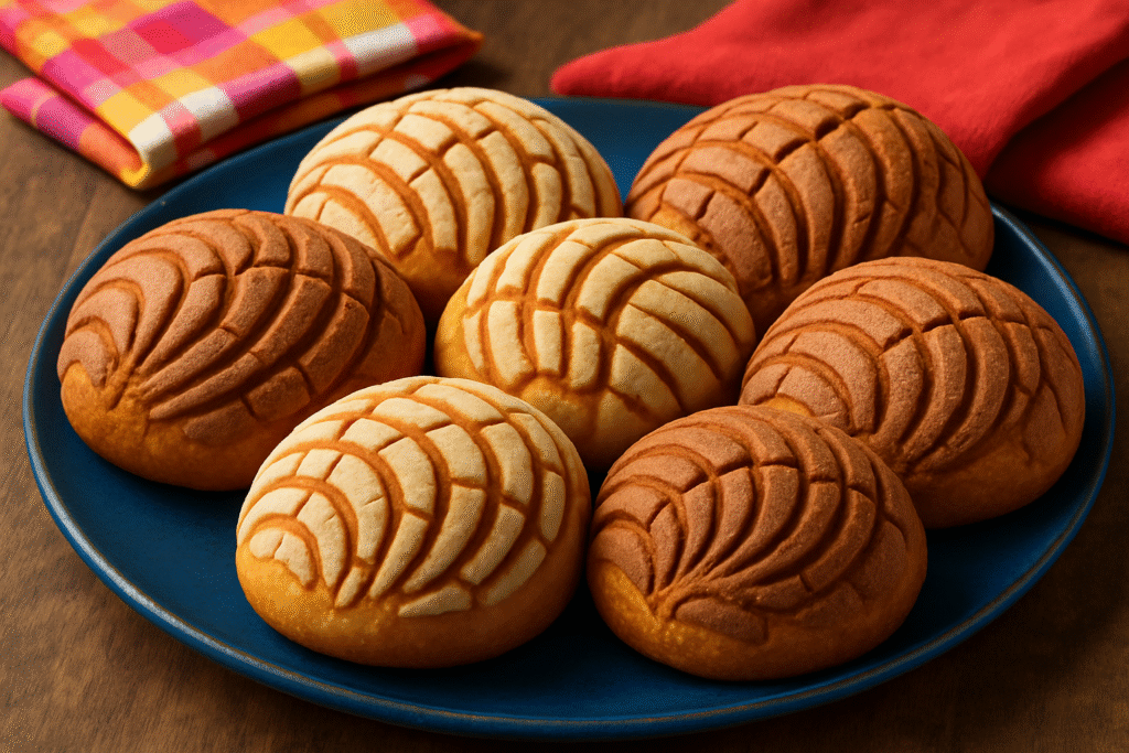 Homemade Conchas: Traditional Mexican Bread Recipe for Sweet Breakfast ...