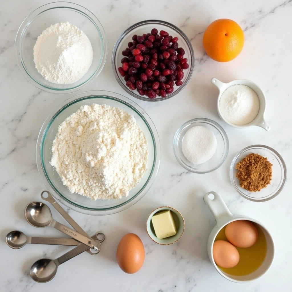 Cranberry Orange Muffins: Perfect for Holiday Mornings - Step 1: Prepare Ingredients