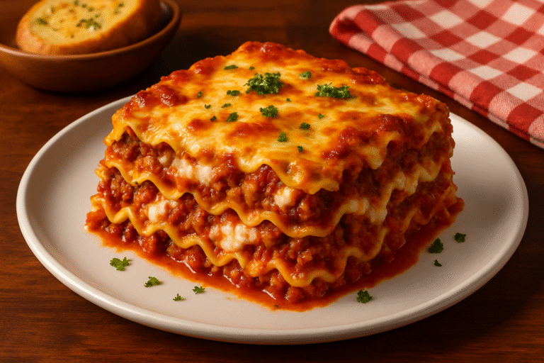 easy lasagna recipe