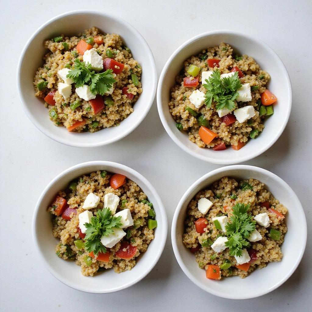 Easy Mediterranean Quinoa Bowl: A Wholesome and Delicious Meal - Step 7: Serve