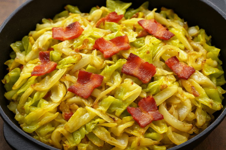 bacon and cabbage