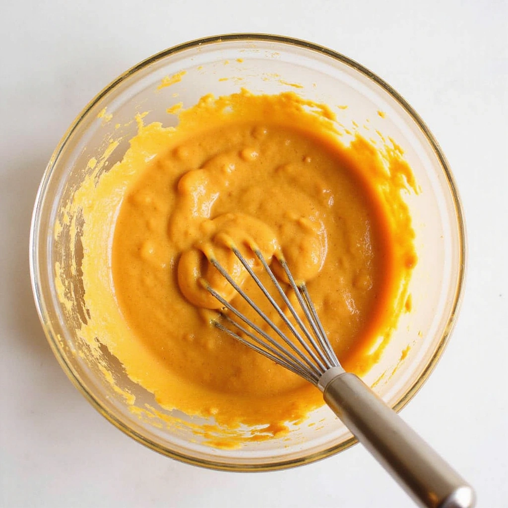 How to Make Irresistible Gluten-Free Pumpkin Muffins for Fall - Step 4: Combine Wet Ingredients