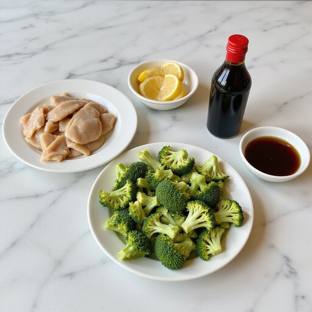 How to Make Savory Chicken and Broccoli Stir-Fry: A Quick Weeknight Dinner - Step 1: Prepare Ingredients