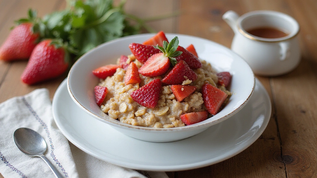 How to Make Spring Strawberry Rhubarb Oatmeal Bowls: Fresh, Nutritious Breakfast